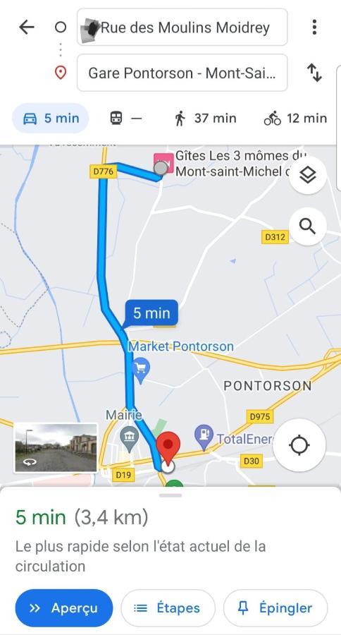 Gite Timeo Mont Saint-Michel Pontorson Bagian luar foto